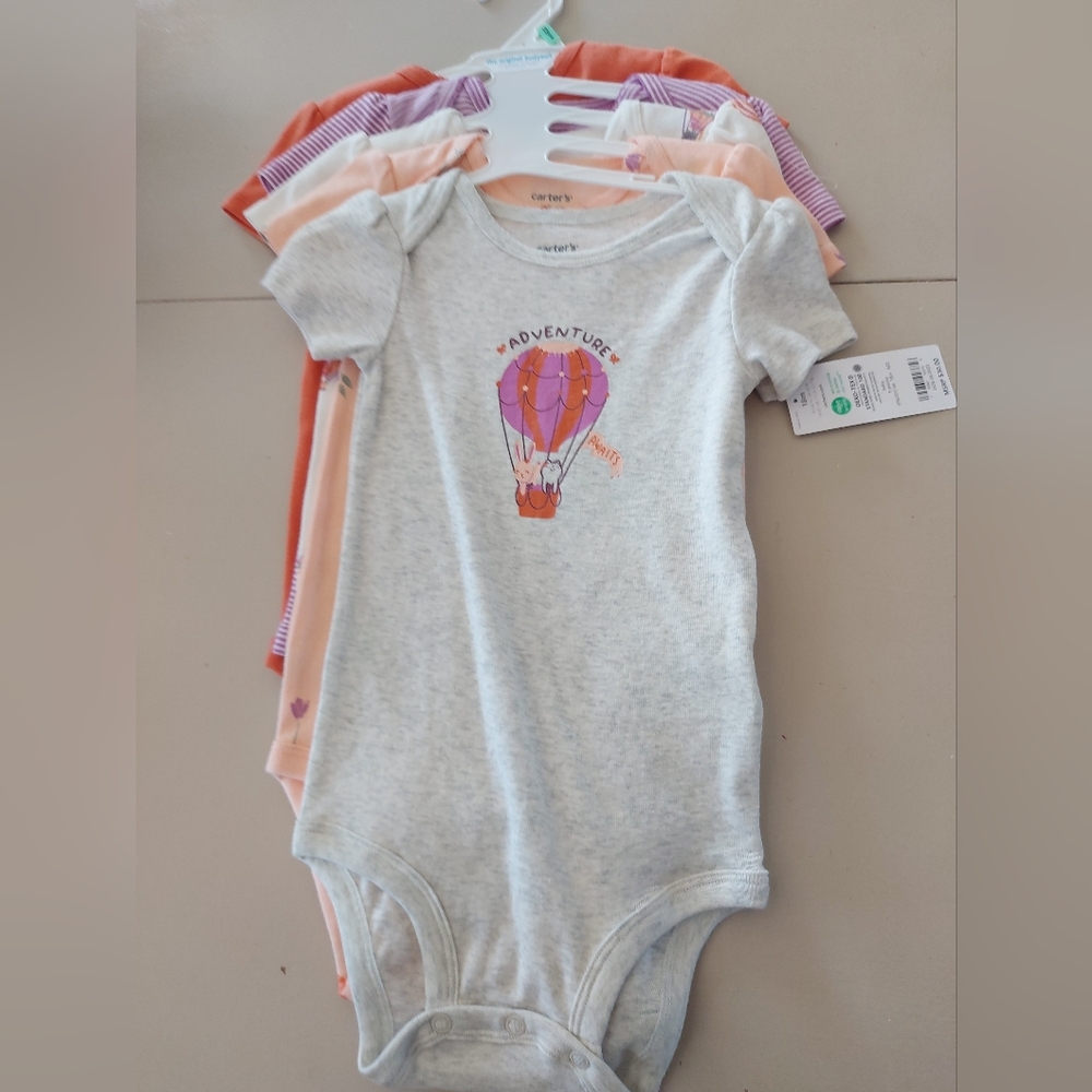 **3 Listings $30**                   Carter's 5 Pack Onesies
